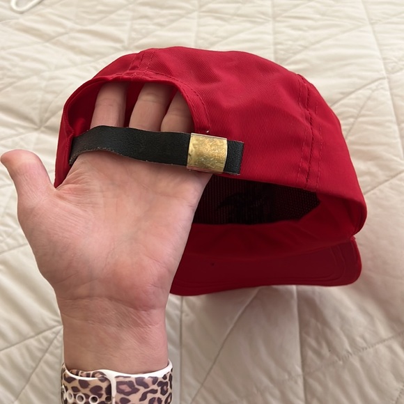 Vintage Anheiser Busch Denver Strive to Satisfy hat red embroidered - Picture 8 of 13